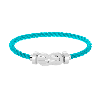 [Regal Gem]CHANCE LARGE 8 FIGURE BUCKLE NO DIAMOND BRACELET SILVER