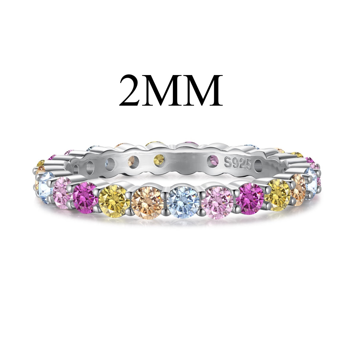 [Regal Gem Jewelry]Dazzling Resplendent Round Cut Party Ring