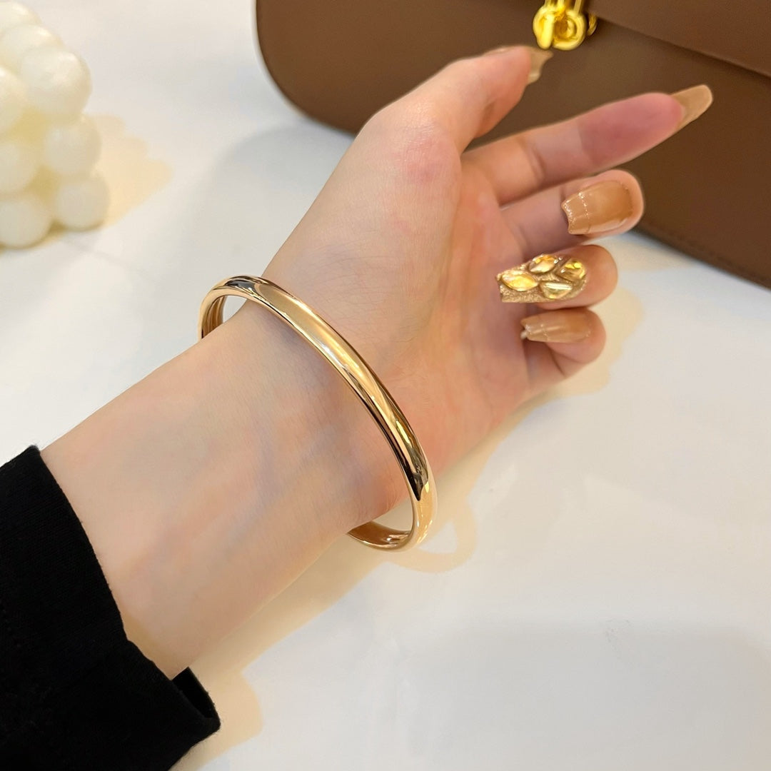[Regal Gem]PANTHERE GOLD DIAMOND OPEN BRACELET