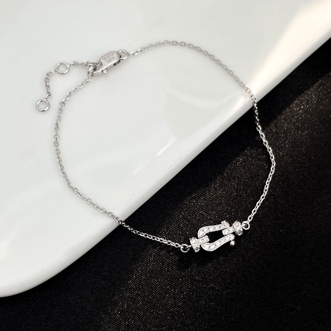 [Regal Gem]FORCE 10 FULL DIAMOND BUCKLE CHAIN LINK MINI MODEL