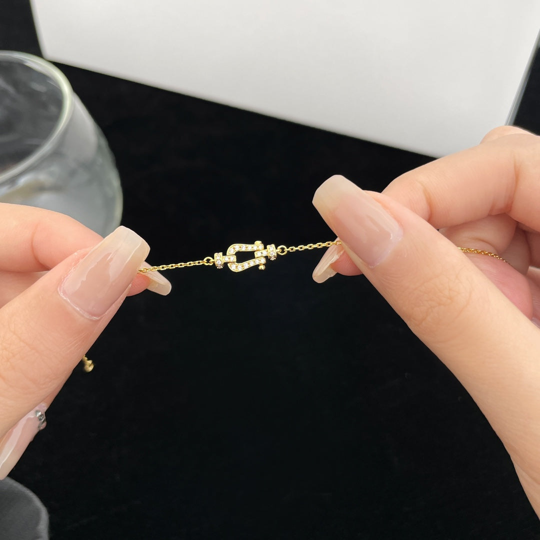 [Regal Gem]FORCE 10 FULL DIAMOND BUCKLE CHAIN LINK MINI MODEL