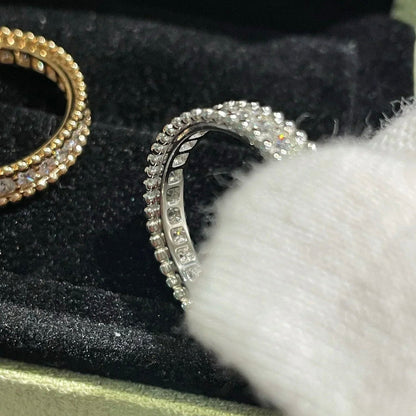 [Regal Gem]PERLEE DIAMOND SILVER RING