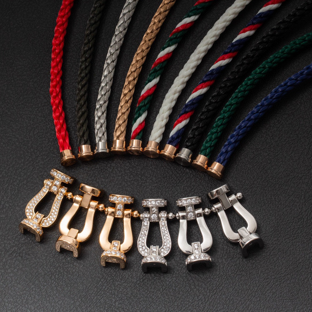 [Regal Gem]FORCE LARGE HORSESHOE NO DIAMOND BRACELET SILVER