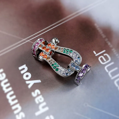 [Regal Gem]FORCE LARGE HORSESHOE CLASP  METAL BRACELET