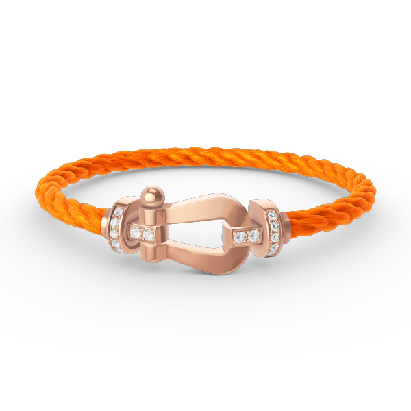 [Regal Gem]FORCE LARGE HORSESHOE HALF DIAMOND BRACELET Regal Gem GOLD