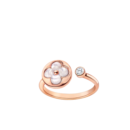 [Regal Gem]SUN 1 DIAMOND PINK MOP RING
