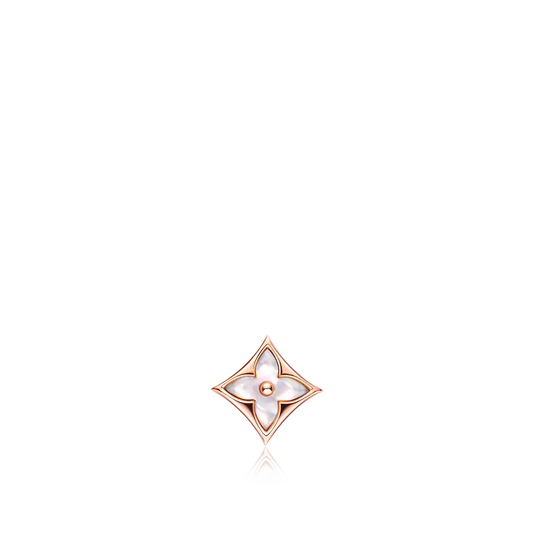 [Regal Gem]STAR MOP PINK GOLD EARRINGS