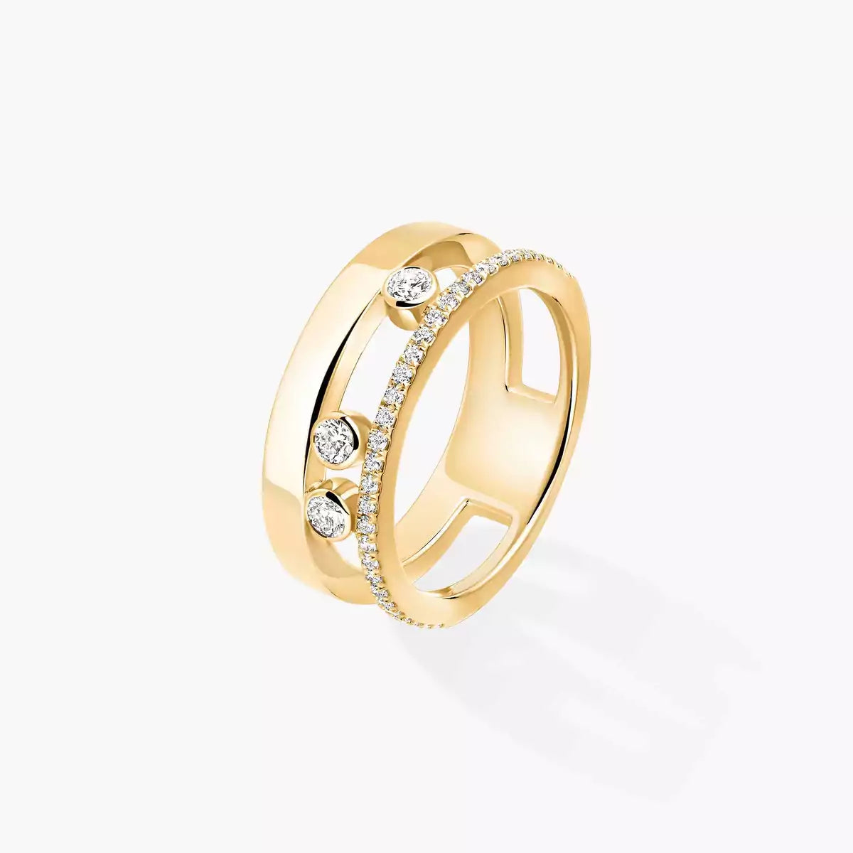 [Regal Gem]Move Romane Diamond Ring