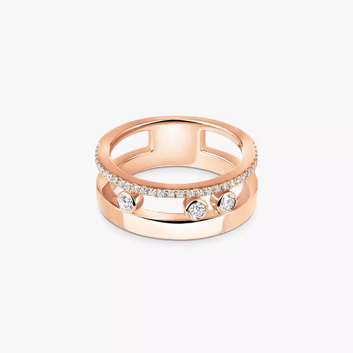 [Regal Gem]Move Romane Diamond Ring