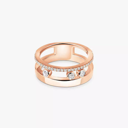 [Regal Gem]Move Romane Diamond Ring