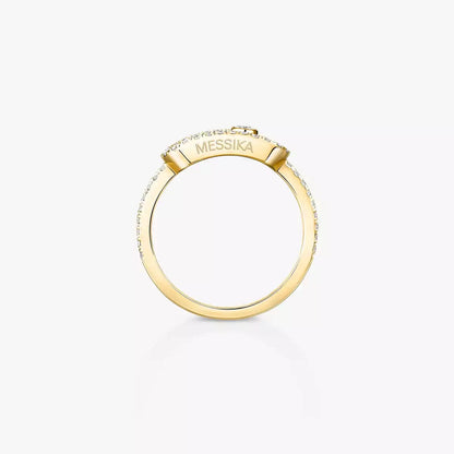 [Regal Gem]Move Uno Diamond Ring in Gold