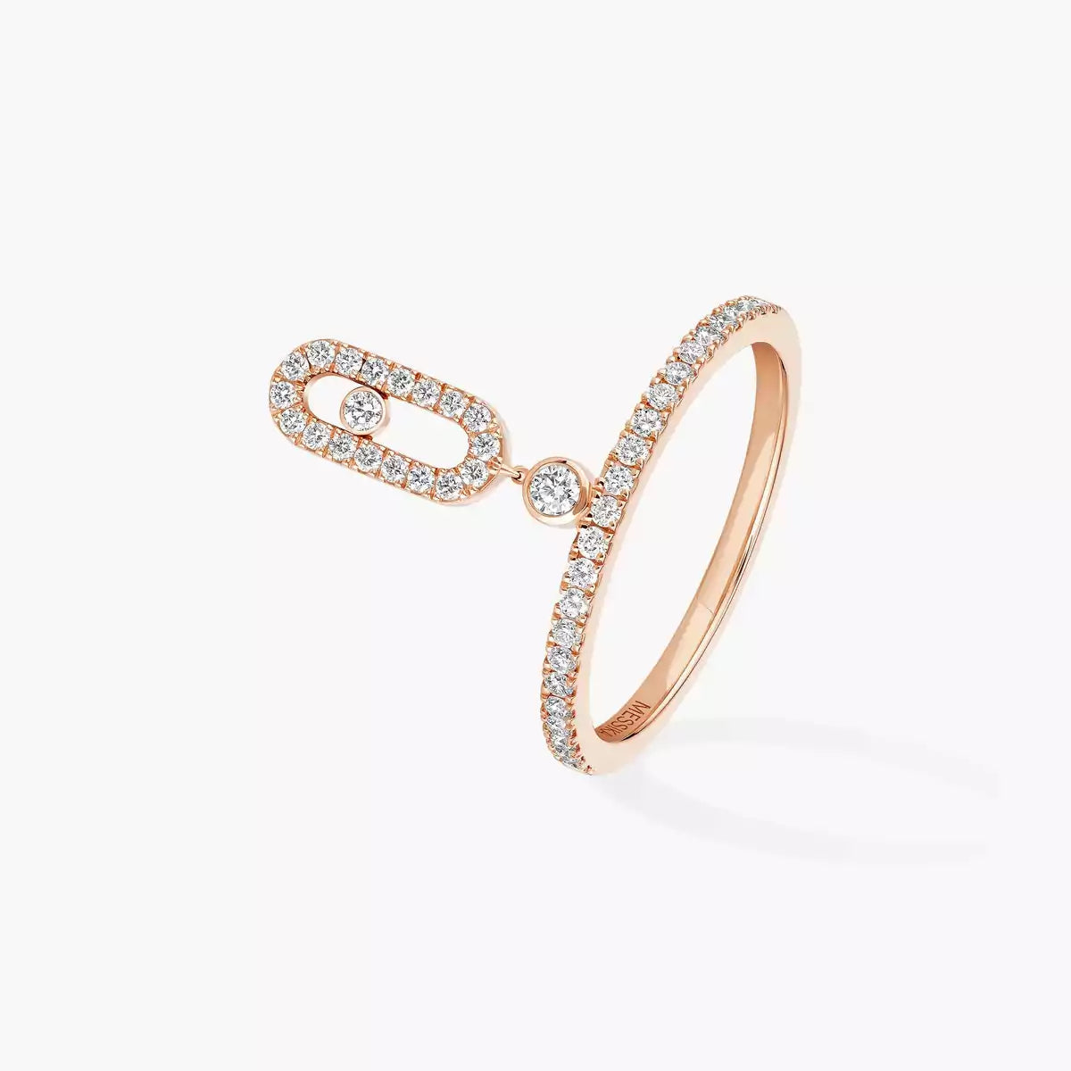 [Regal Gem]Move Uno Diamond Ring