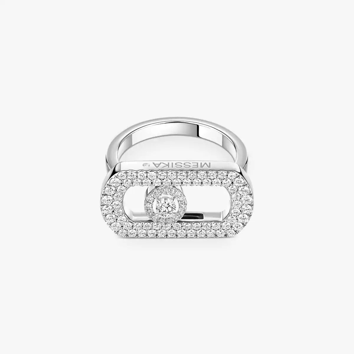 [Regal Gem]So Move Pave_-Set Diamond Ring