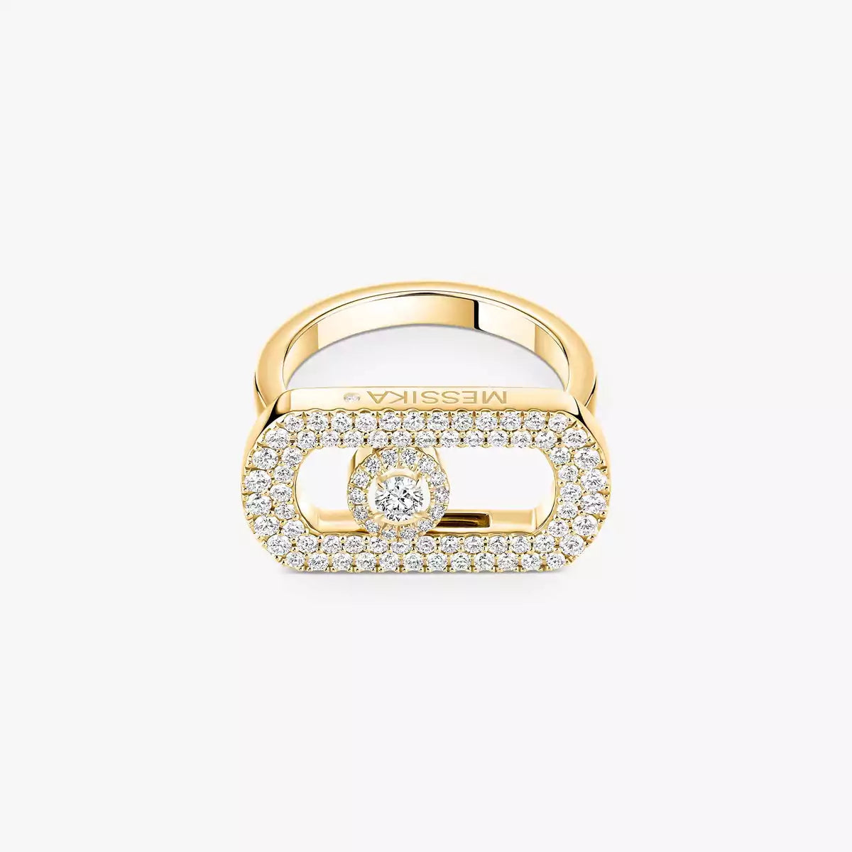 [Regal Gem]So Move Pave_-Set Diamond Ring