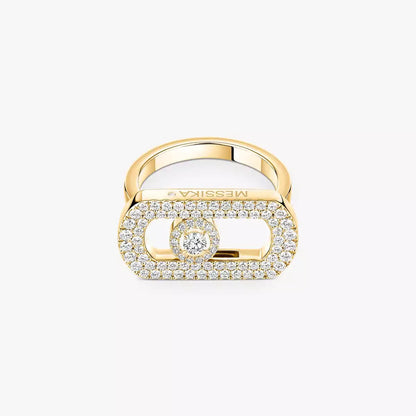 [Regal Gem]So Move Pave_-Set Diamond Ring