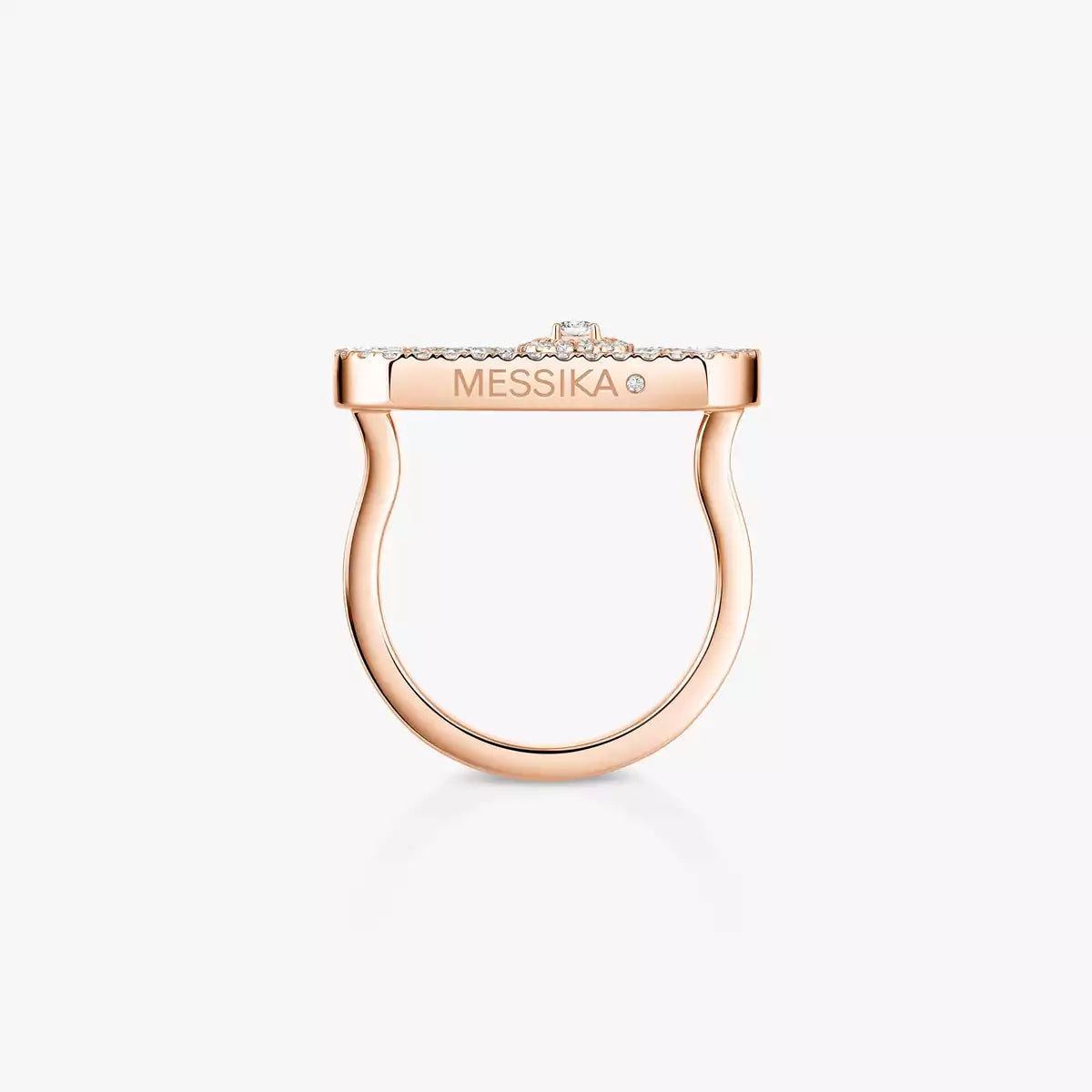 [Regal Gem]So Move Pave_-Set Diamond Ring