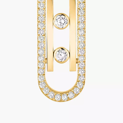 [Regal Gem]Diamond Pendant Earrings Move 10Th