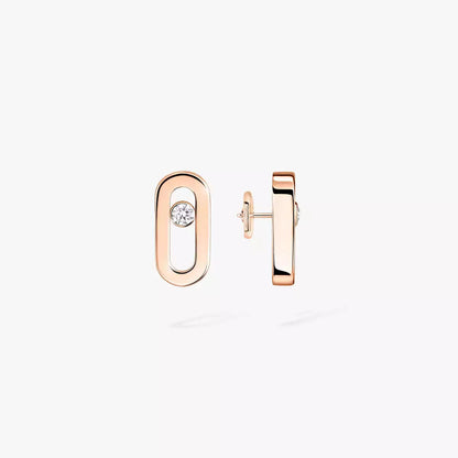 [Regal Gem]Move Uno Diamond Stud Earrings