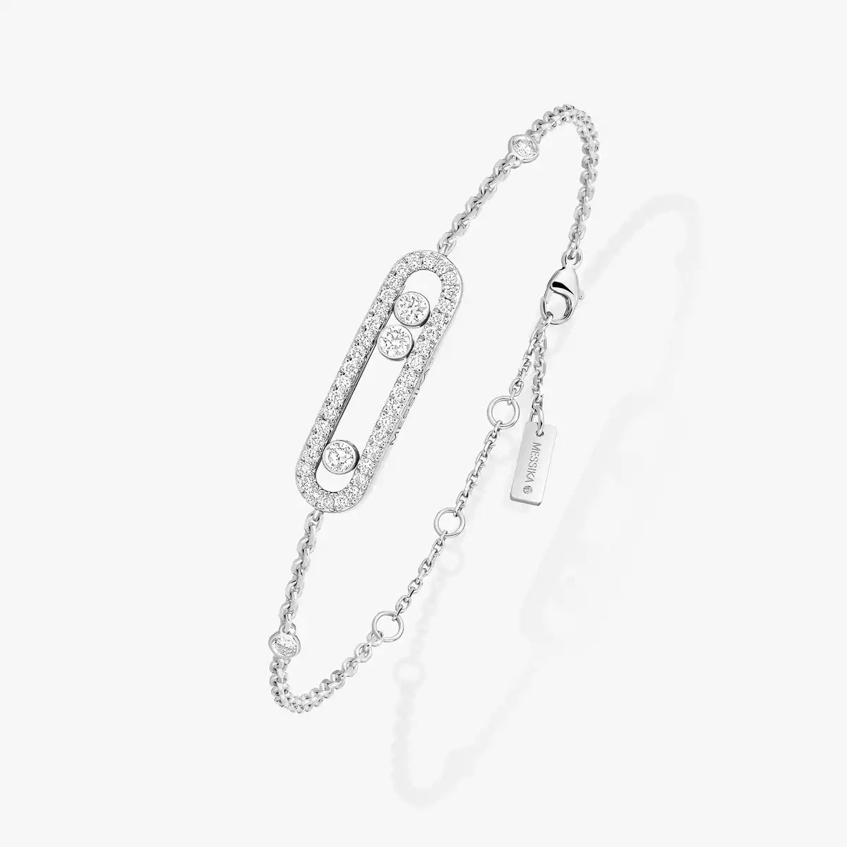 [Regal Gem]Pavé Baby Move Diamond Bracelet