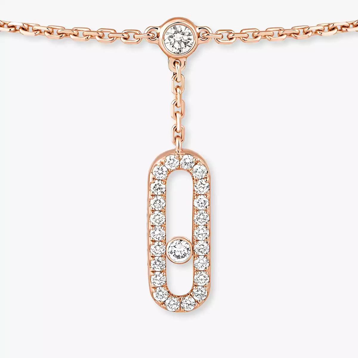 [Regal Gem] Move Uno pavé ankle bracelet