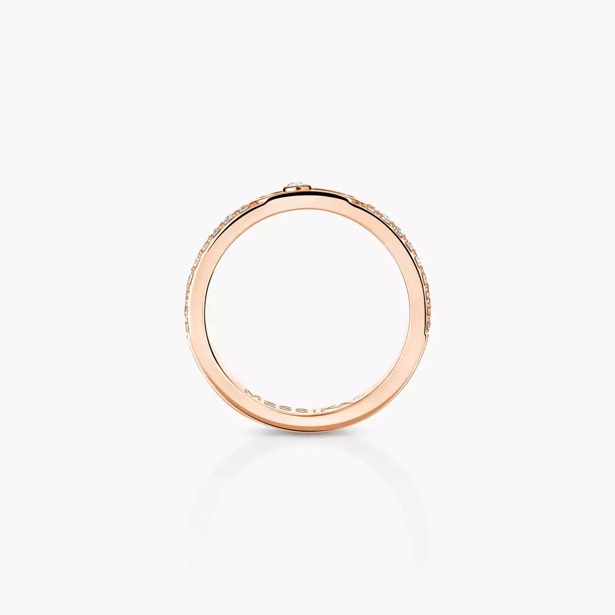 [Regal Gem]Move Joaillerie Pave_ Diamond Wedding Ring